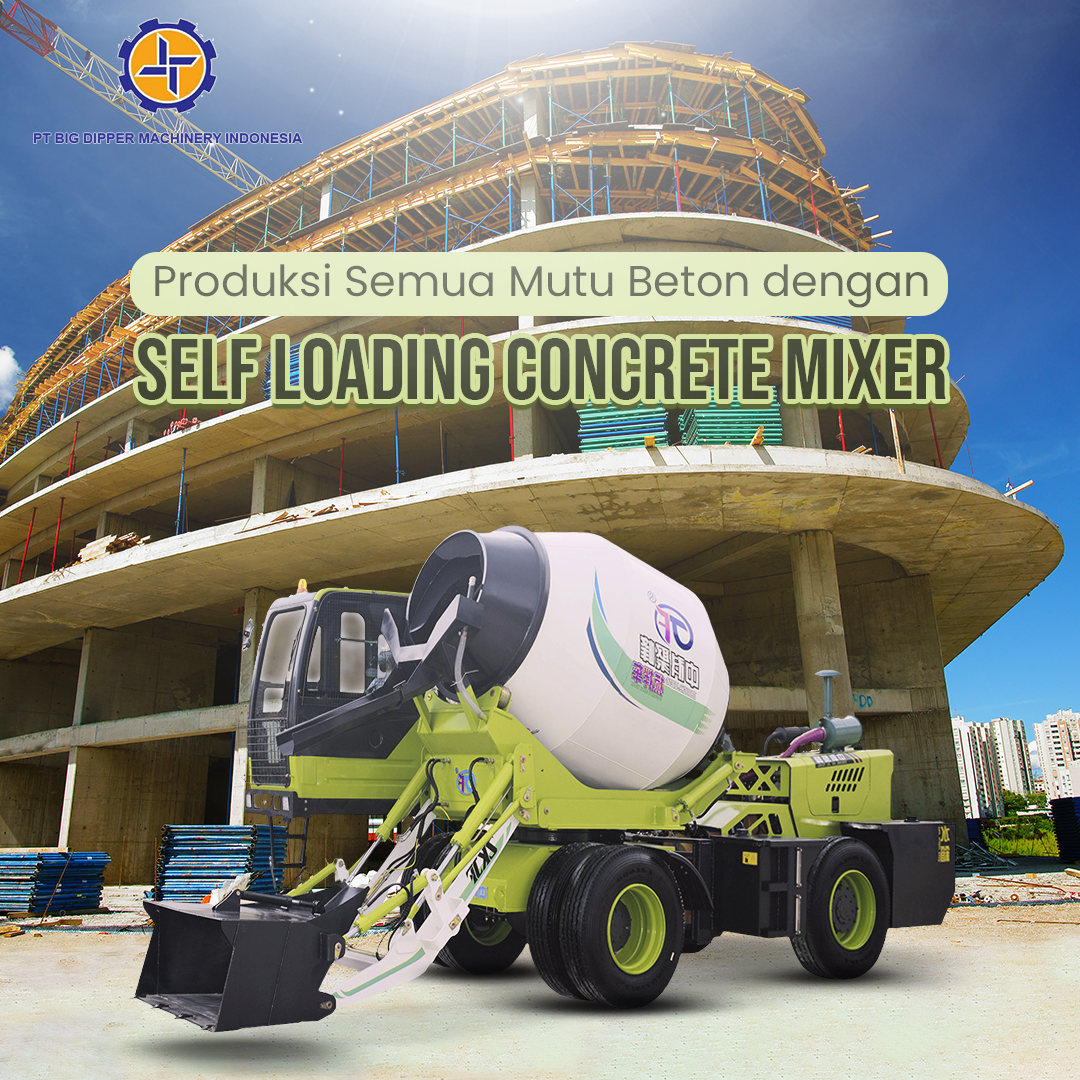 Jual Self Loading Concrete Mixer Jakarta